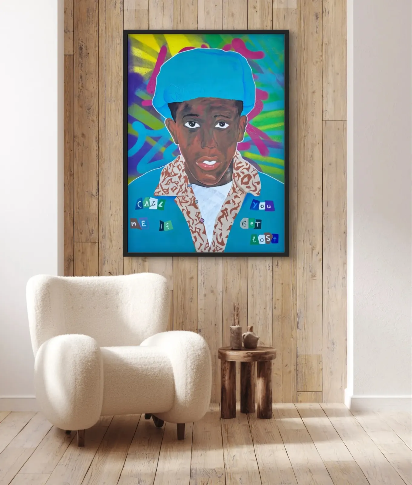 Tyler the Creator – Pop-Art-Gemälde von Braxart